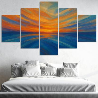 Ode To The Ever-changing Horizon Premium Artwork Frames