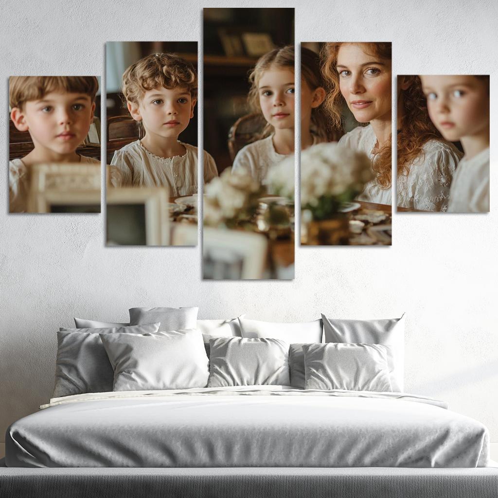 Echoes Of The Past A Mothers Legacy Custom Paintings Frame