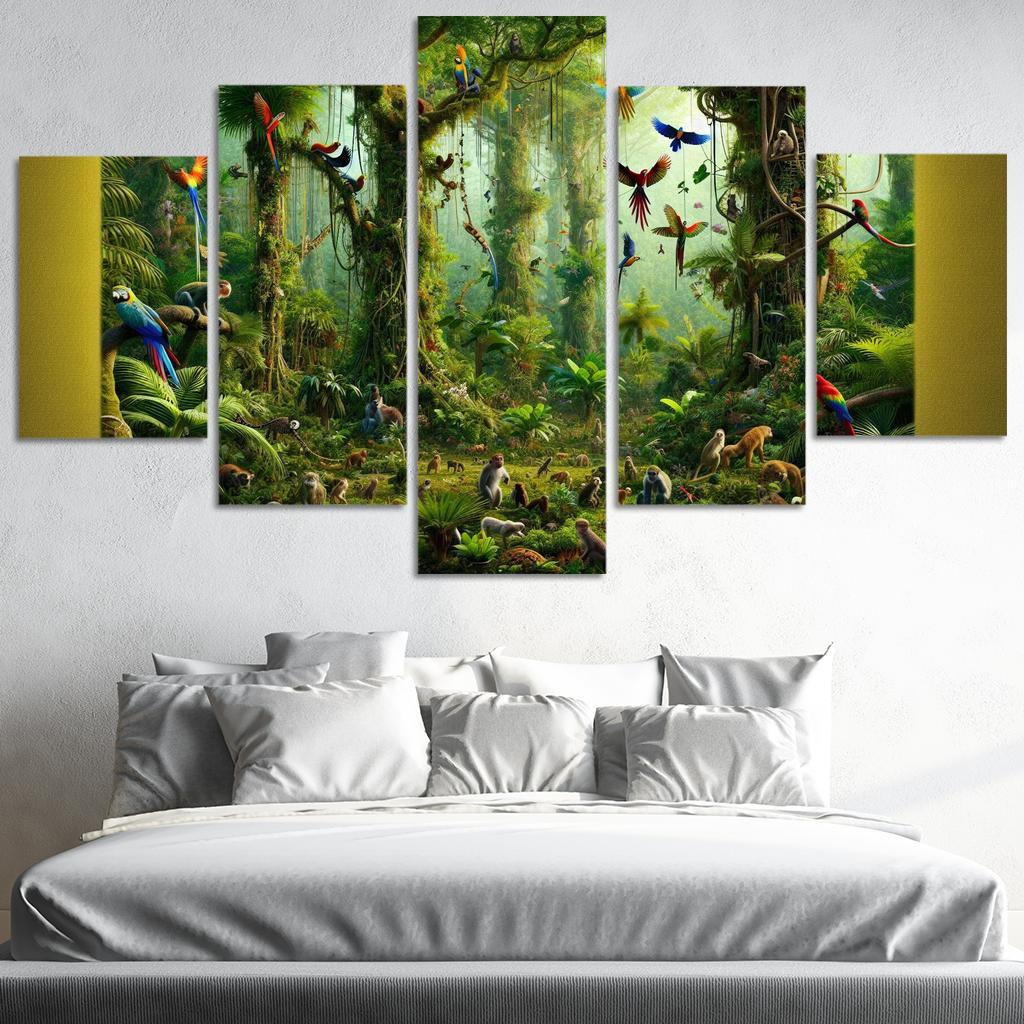 Nature's Voices Advocating For Biodiversity Custom Paintings Frame