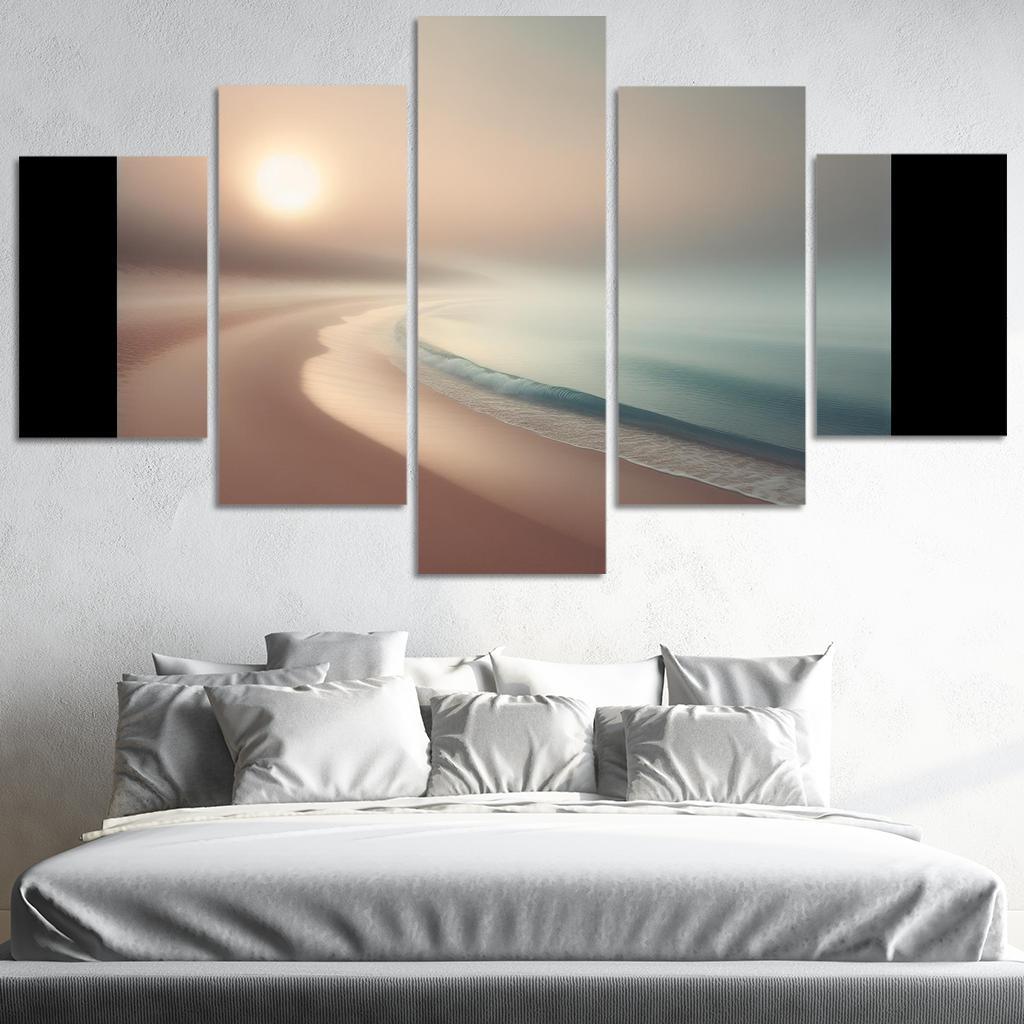 Misty Isle Beach Premium Artwork Frames