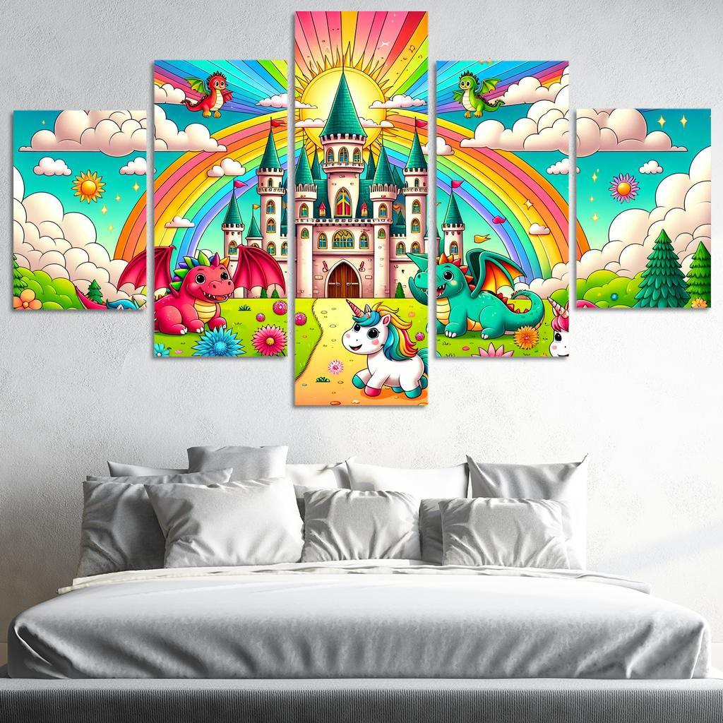 Fantasy Castle Adventure Premium Artwork Frames