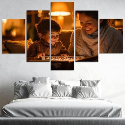The Embrace Of Memories A Mothers Love One-piece Frames
