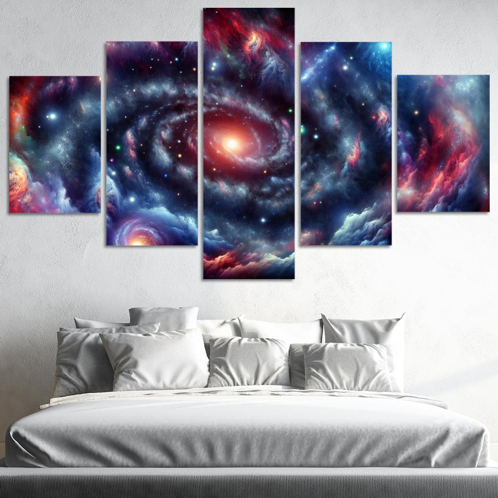 The Enigma Of Dark Energy Abstract Paintings Frame