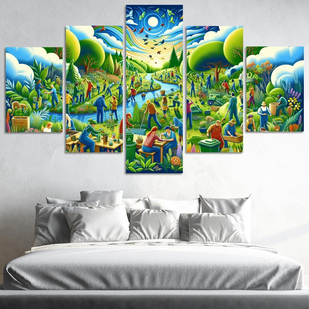 Sustainable Development Creating A Better Future Art Trends