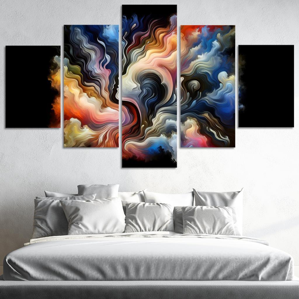 Invisible Illness The Reality Of Mental Health Multi-panel Paintings