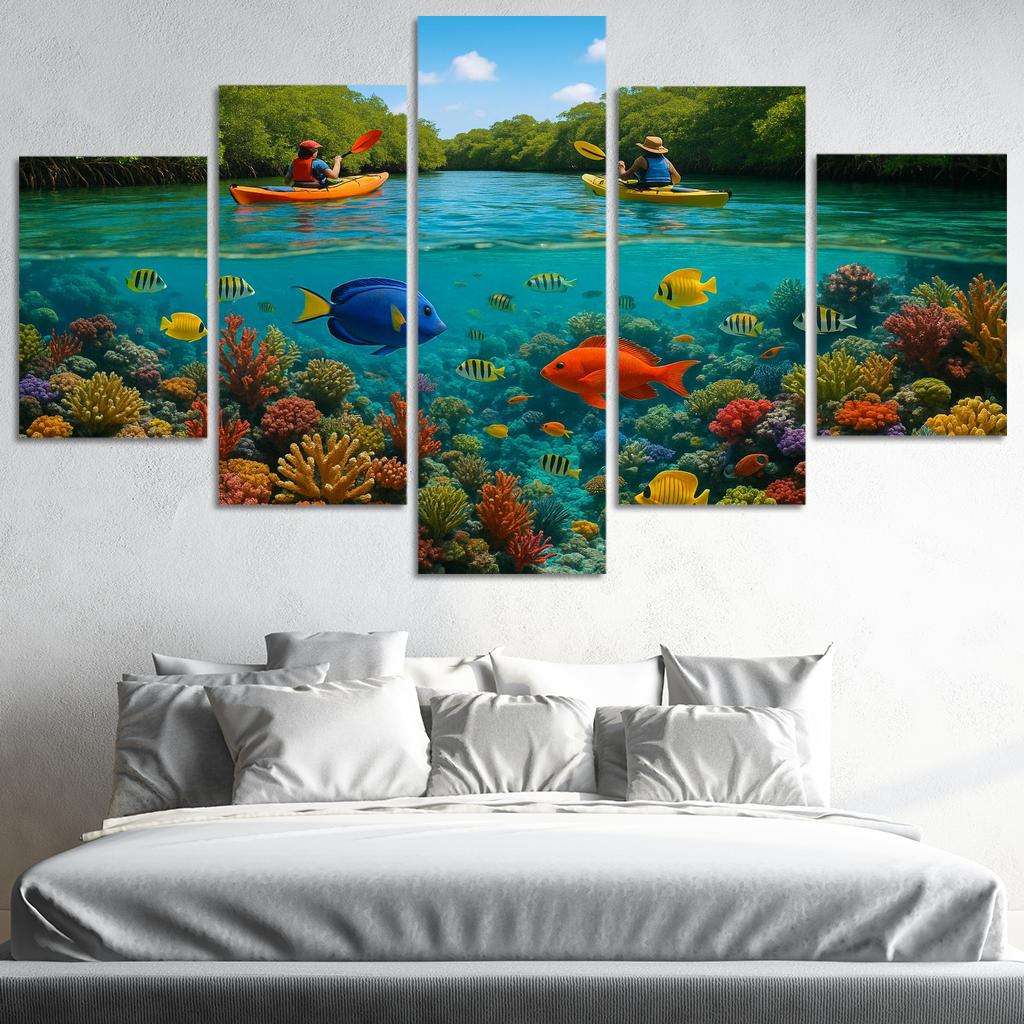 Coral Bay Adventure And Eco-tourism Custom Paintings Frame