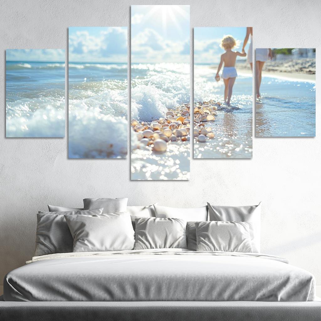 Waves Of Love The Ocean Of Motherhood Custom Paintings Frame