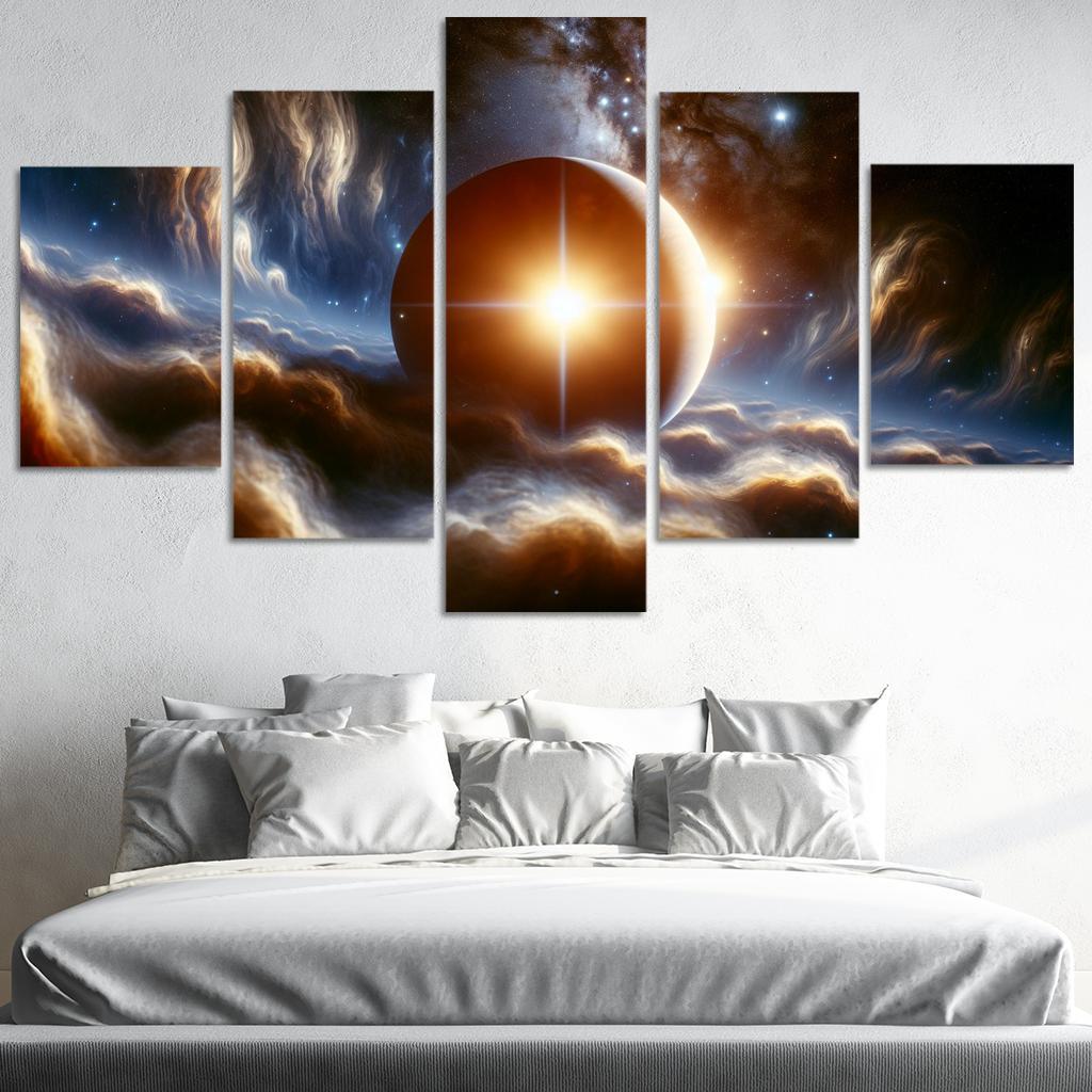 The Fascinating World Of Brown Dwarfs Abstract Paintings Frame