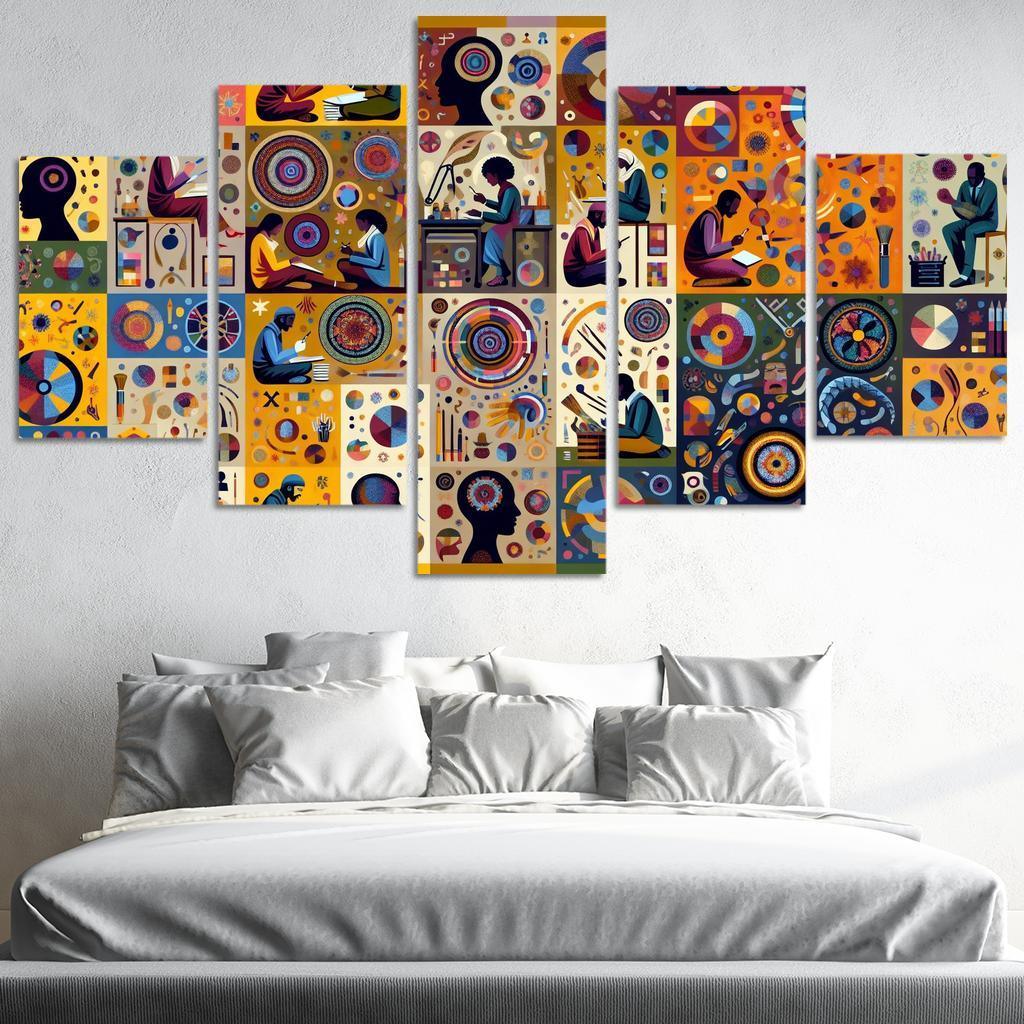 Resilience And Recovery Healing Through Art Multi-panel Paintings