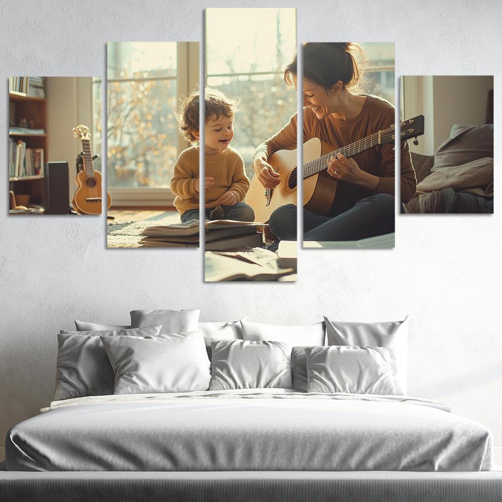 Heartstrings The Music Of Love Custom Paintings Frame