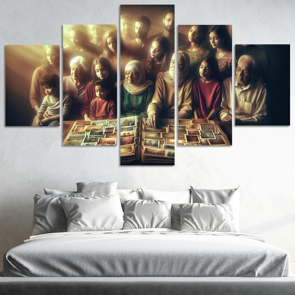 Fading Memories The Impact Of Climate Change Custom Paintings Frame