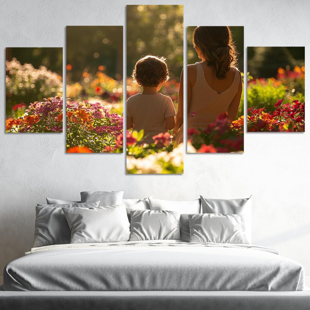 The Shield Of Kindness A Mothers Protective Love One-piece Frames