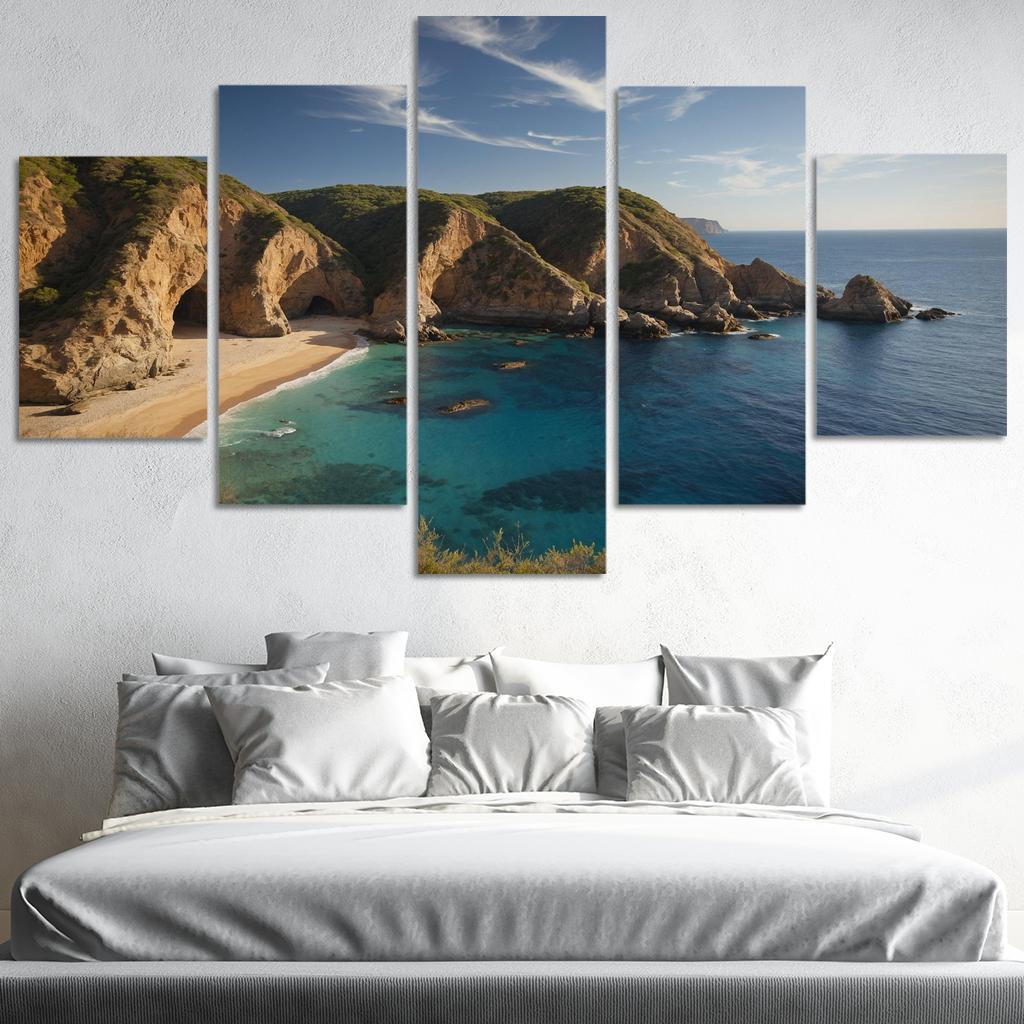 Mystical Coves Of Indigo Waters Art Trends