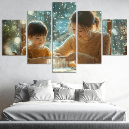 Threads Of Hope Weaving A Mother's Dreams One-piece Frames