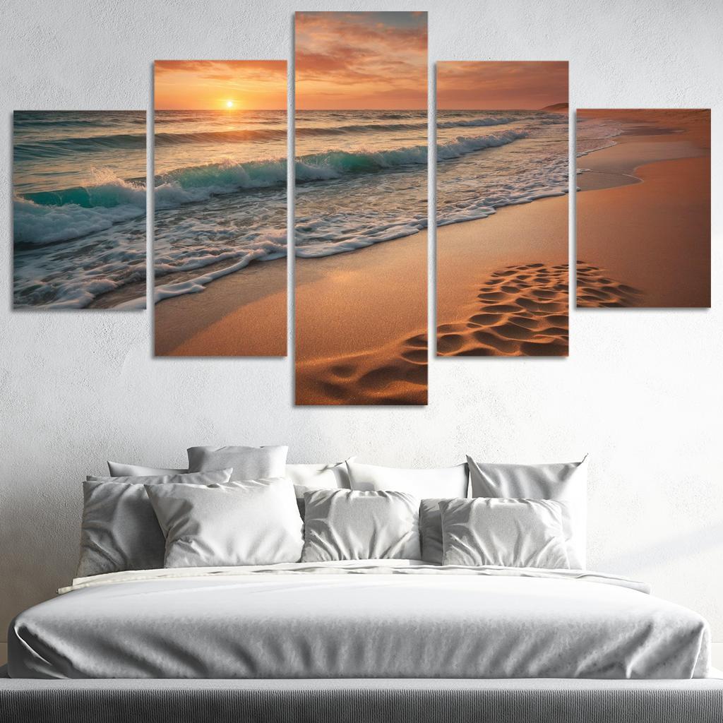 The Enchanted Shores Of Golden Dunes Art Trends