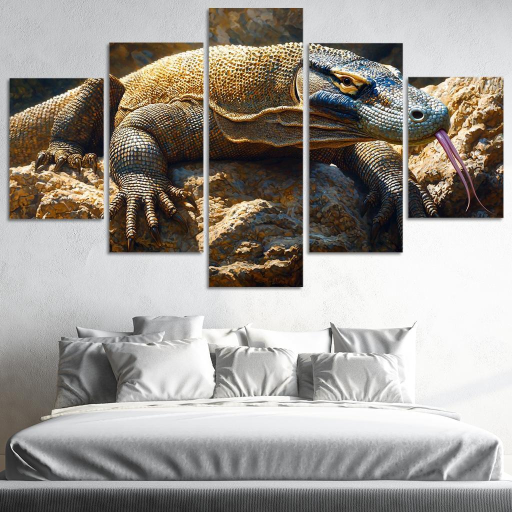 The Powerful Komodo Dragon The Earth's Largest Lizard Art Trends