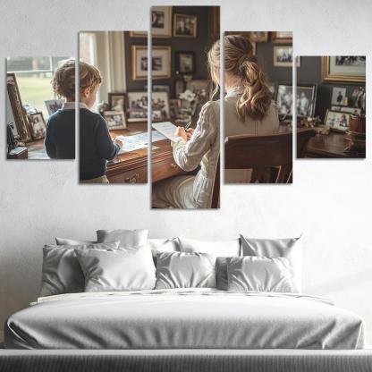 Letters To The Future A Mother's Legacy Canvas Paintings Frame
