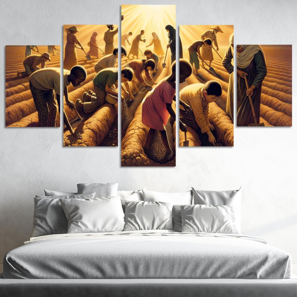 Future Generations The Legacy Of Our Choices Custom Paintings Frame