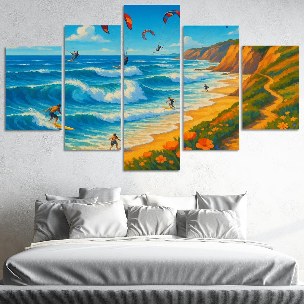 Azure Horizon Adventure Beach For Thrill Seekers One-piece Frames