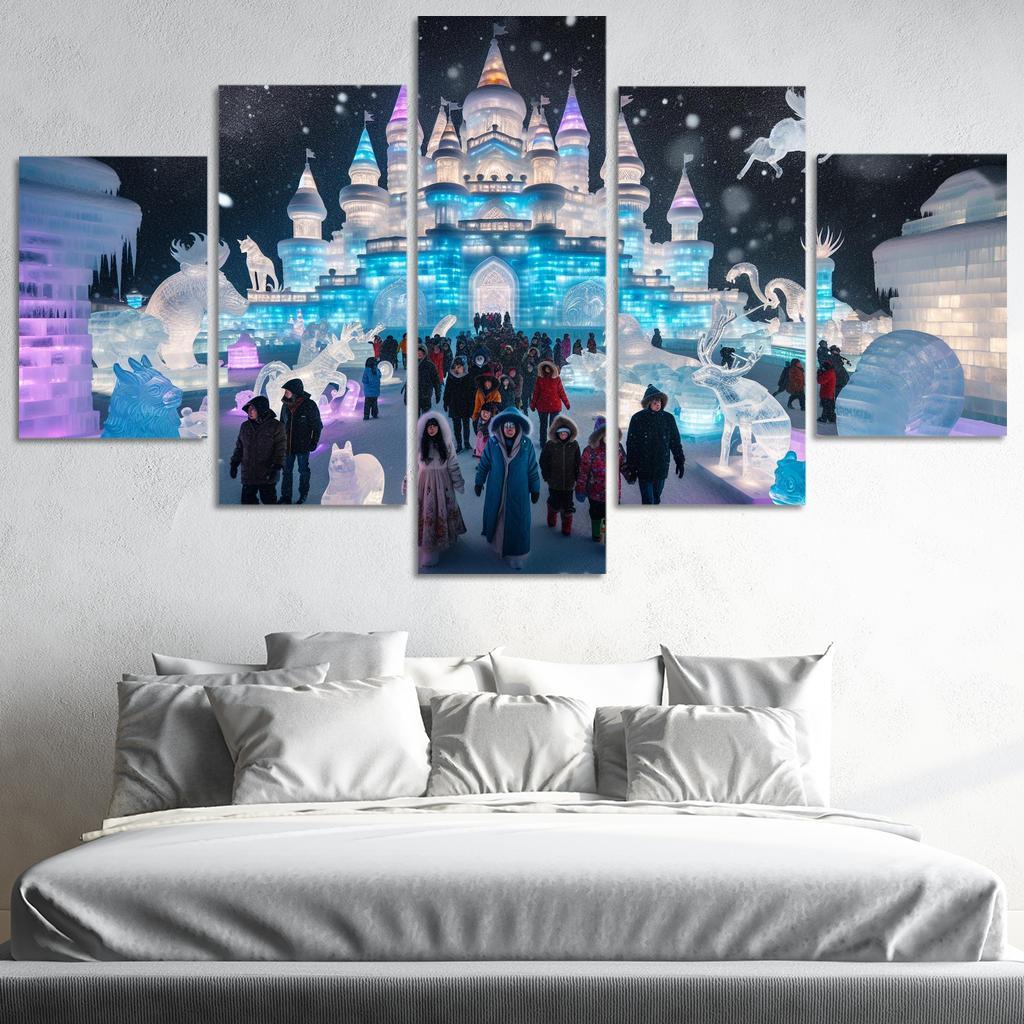 Harbin Ice And Snow Festival - China Framed Paintings