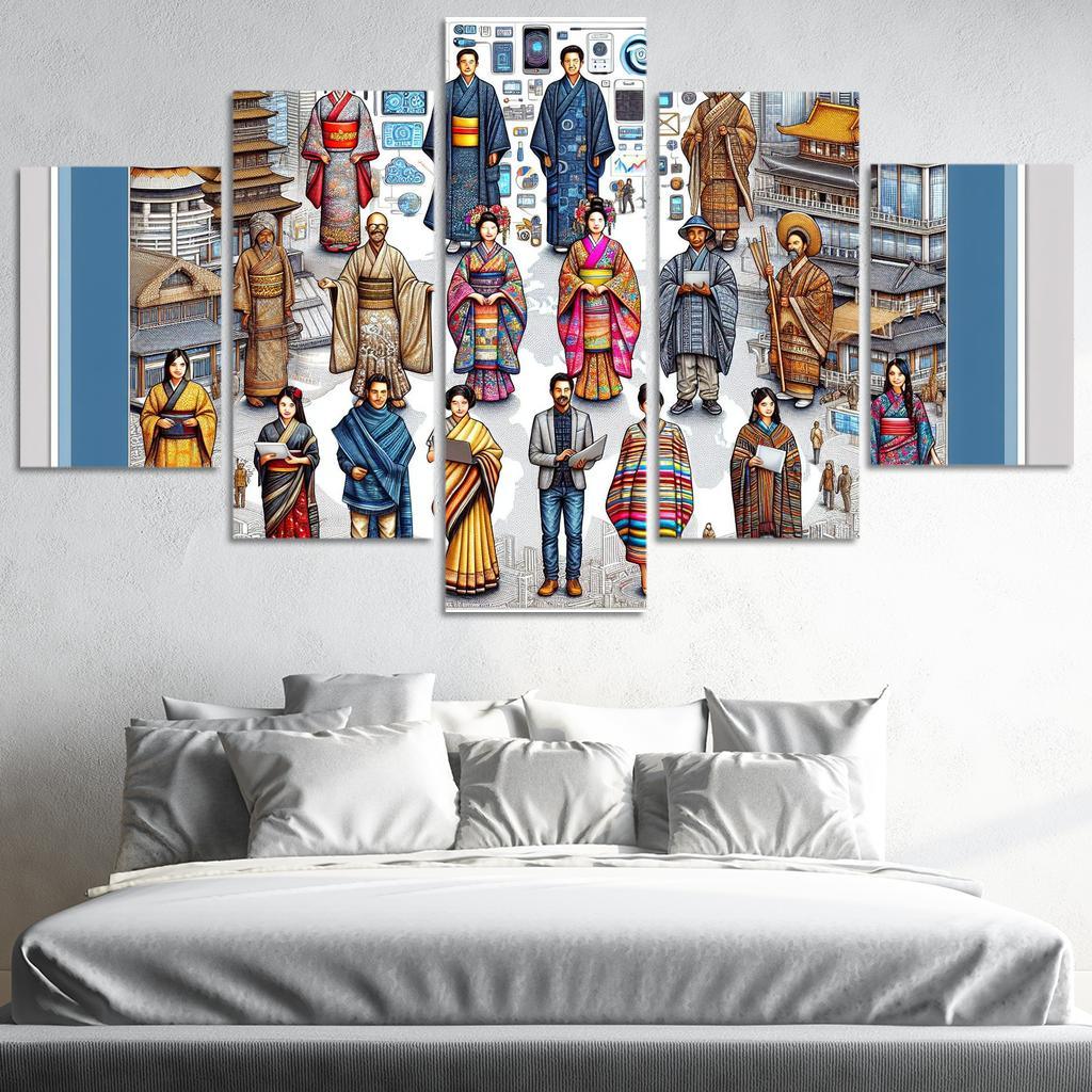Roots Of Heritage The Value Of Cultural Preservation Custom Paintings Frame