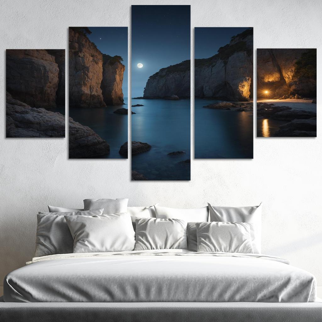 The Enchanted Coves Of Moonlit Waters Art Trends