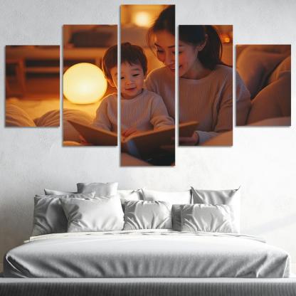 The Gift Of Storytelling Tales Of Love Custom Paintings Frame