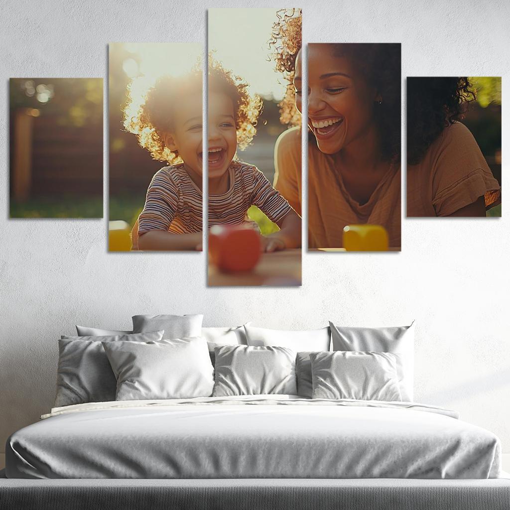Echoes Of Joy A Mother's Laughter One-piece Frames