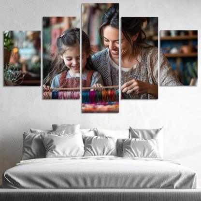 Woven Threads The Fabric Of A Mother's Love One-piece Frames