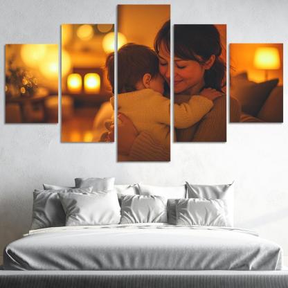Hugs Of Comfort The Embrace Of A Mother One-piece Frames