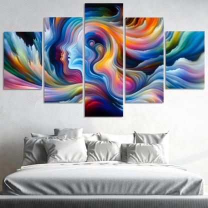 Chroma Of Emotions Premium Artwork Frames
