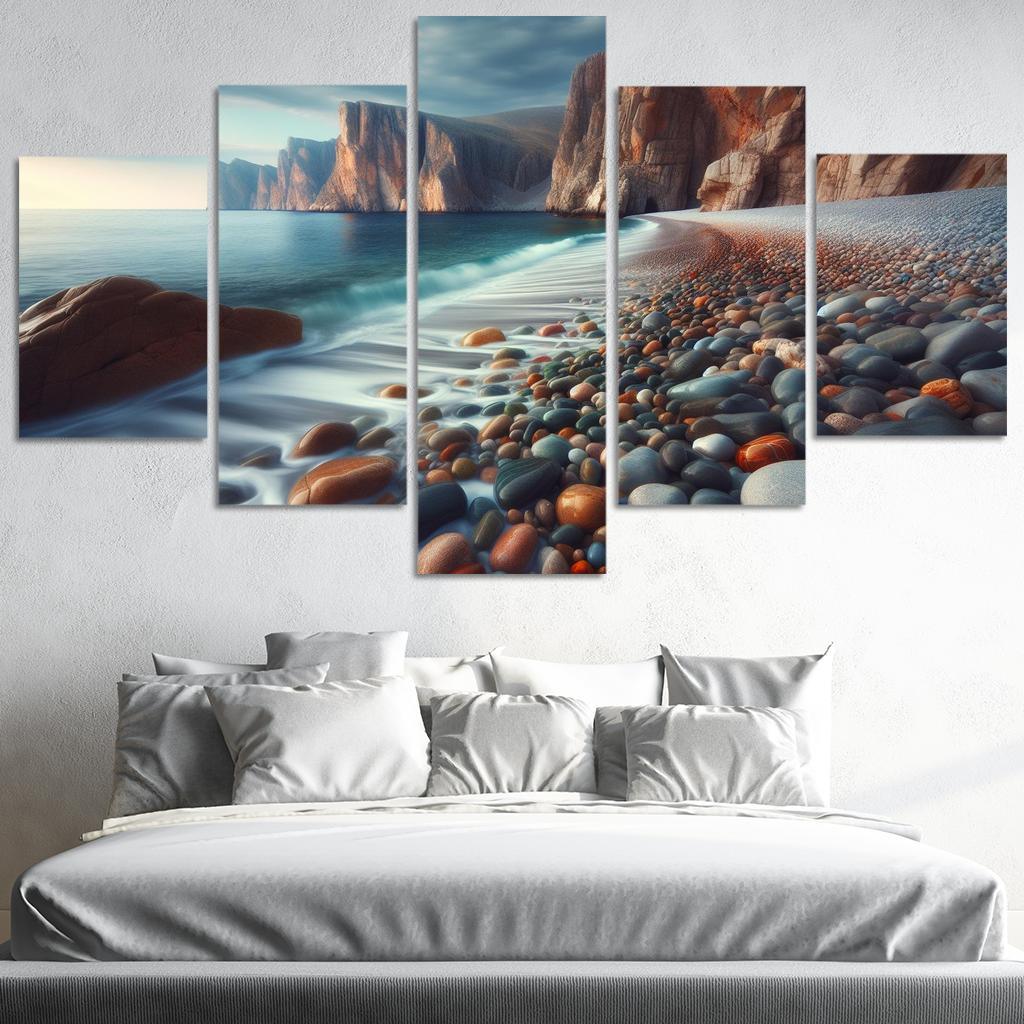 Pebble Beach Escape Natures Artwork Premium Artwork Frames