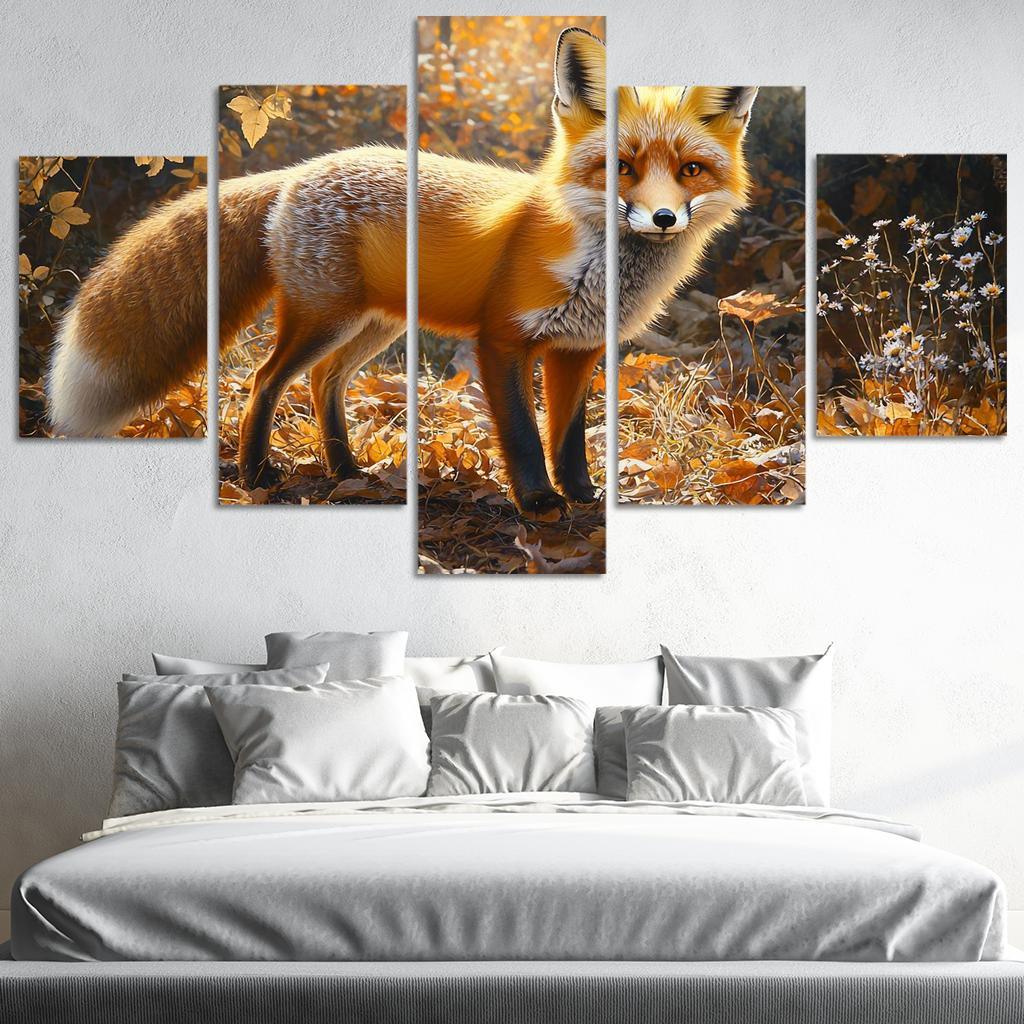 The Majestic Red Fox The Forest's Cunning Hunter Art Trends