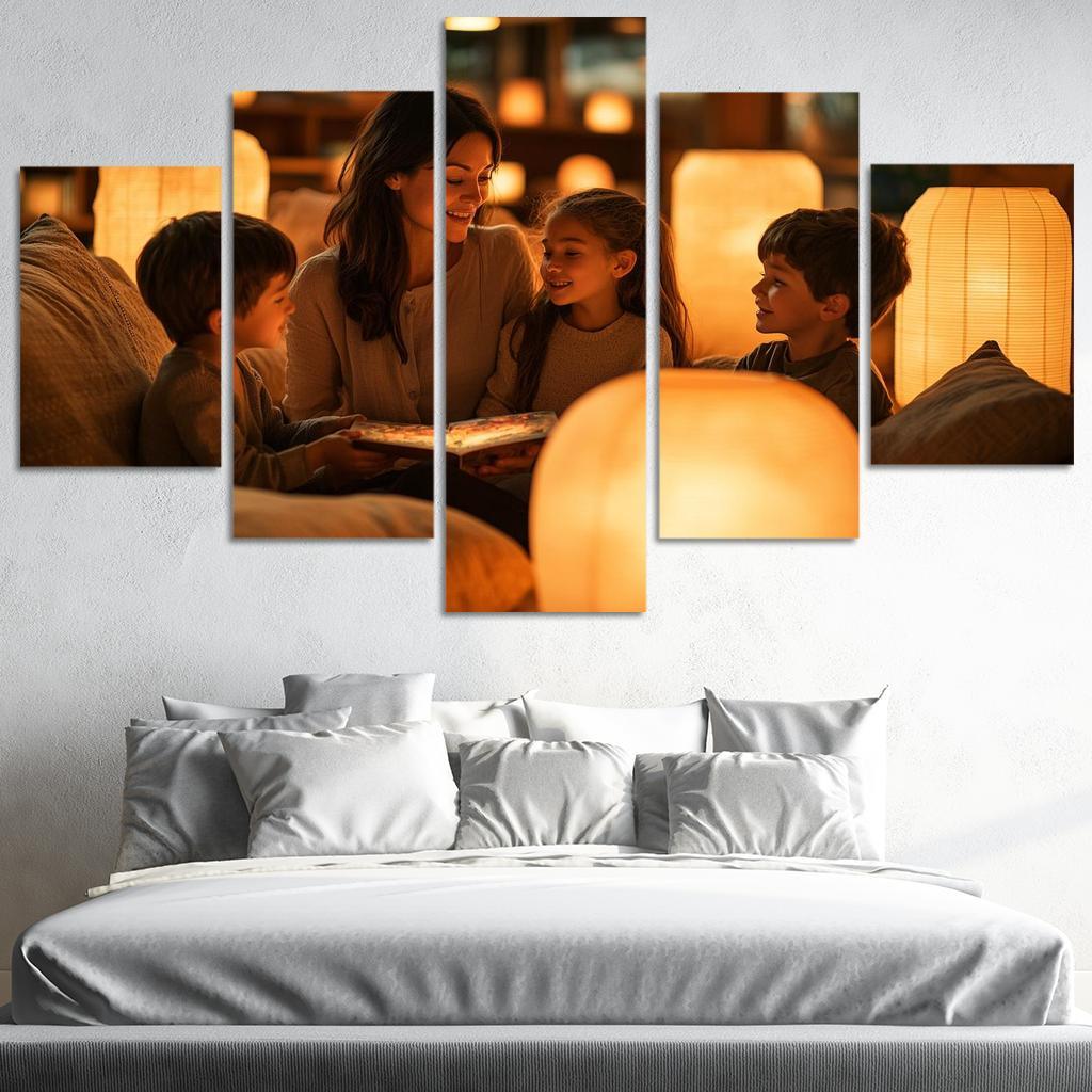 Treasured Stories A Mothers Gift Of Narratives Canvas Paintings Frame