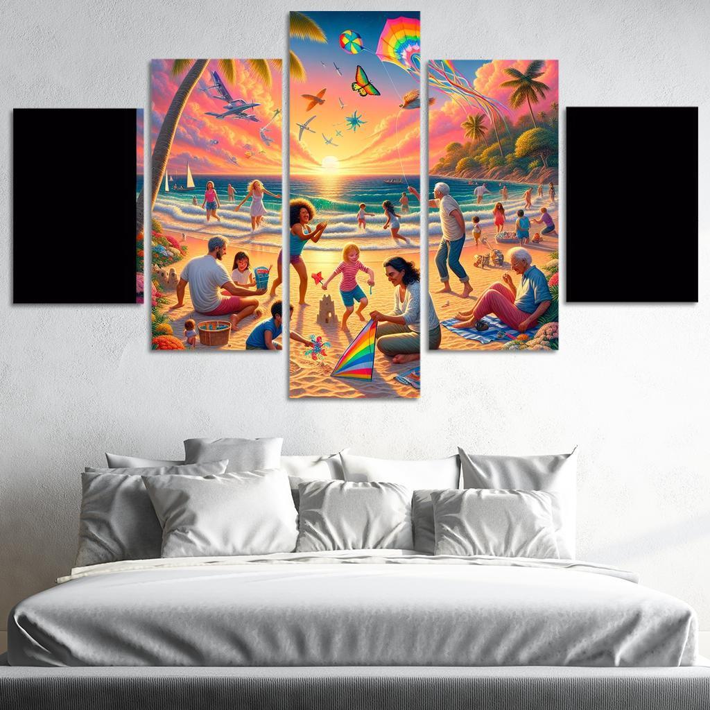 Sunset Sands The Perfect Family Retreat Custom Paintings Frame