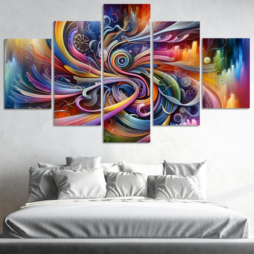 Temporal Whispers Of Existence Premium Artwork Frames