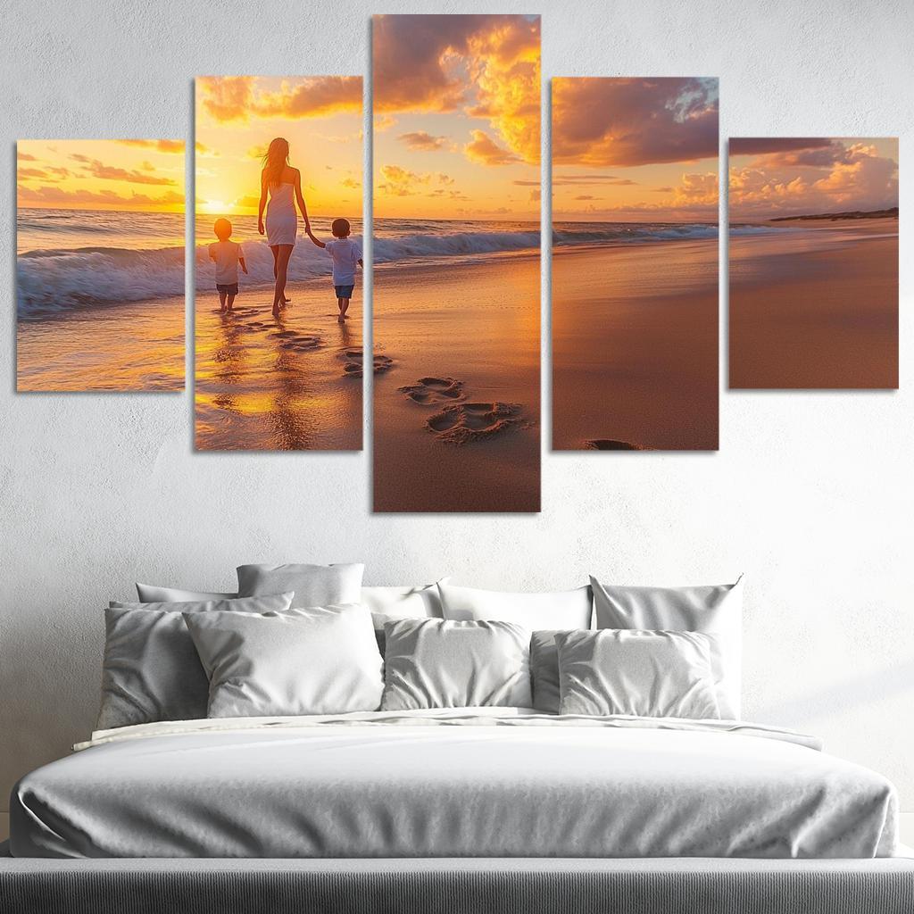 Footprints Of Love A Mothers Guiding Path One-piece Frames