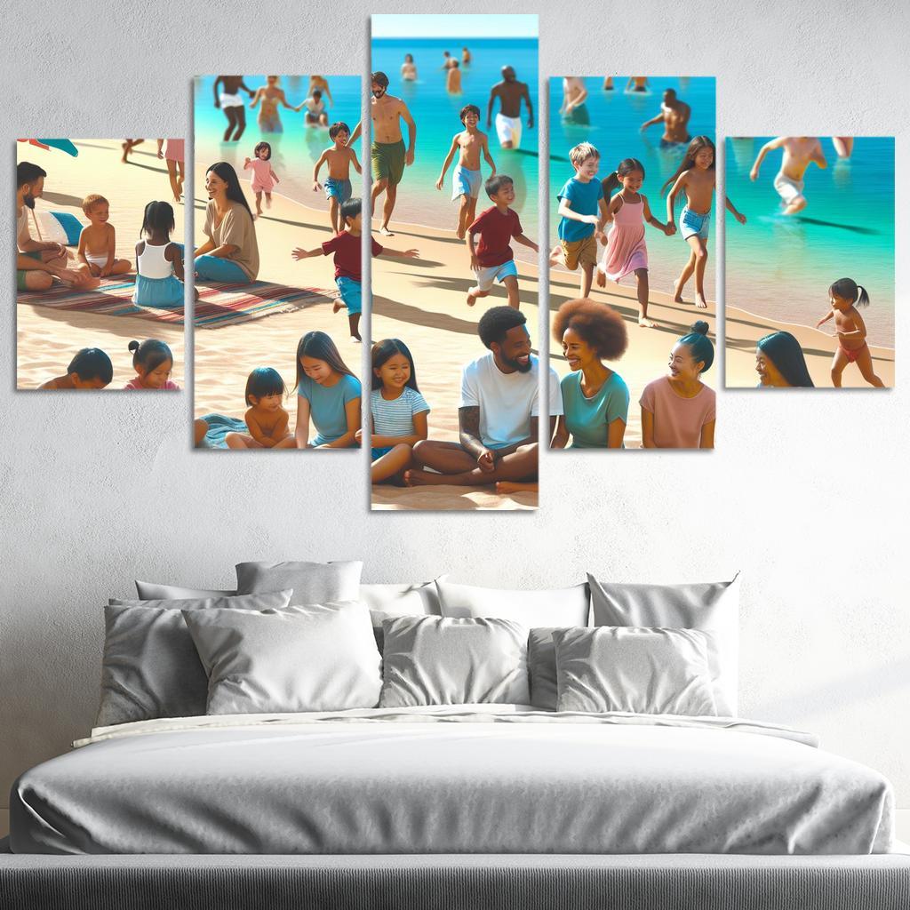 Emerald Cove Family Fun And Exploration Premium Artwork Frames