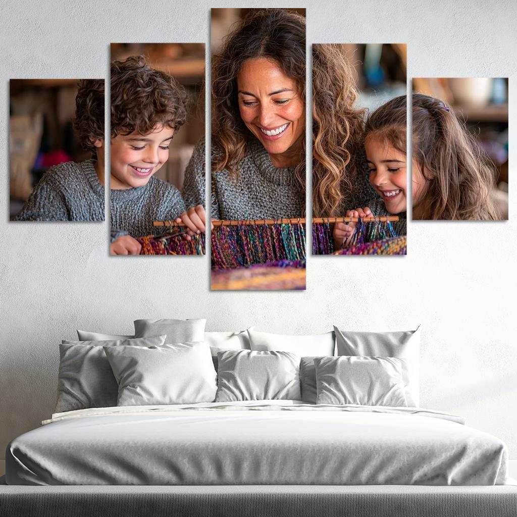 Woven With Love A Mothers Heartfelt Story Canvas Paintings Frame