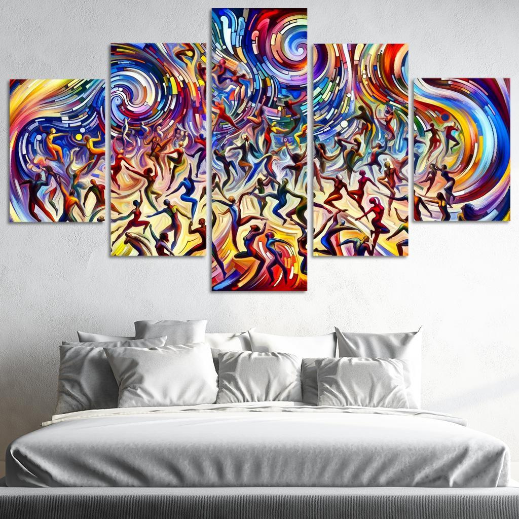 Choreography Of Lifes Journeys Premium Artwork Frames