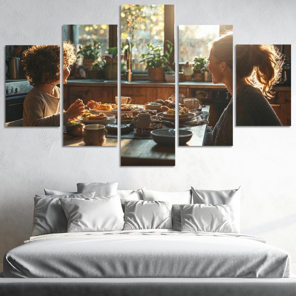 Cherished Conversations The Heart Of Dialogue Custom Paintings Frame