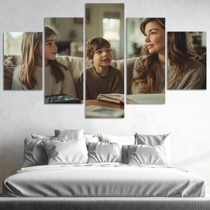 Echoes Of Love A Mothers Enduring Voice Custom Paintings Frame