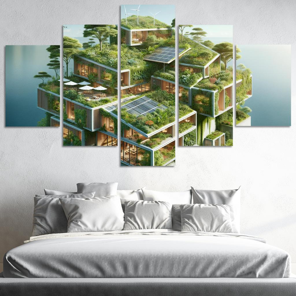 Symbiotic Architecture Custom Paintings Frame