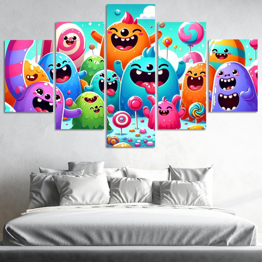 Merry Monsters - Imagination Station Framed Paintings