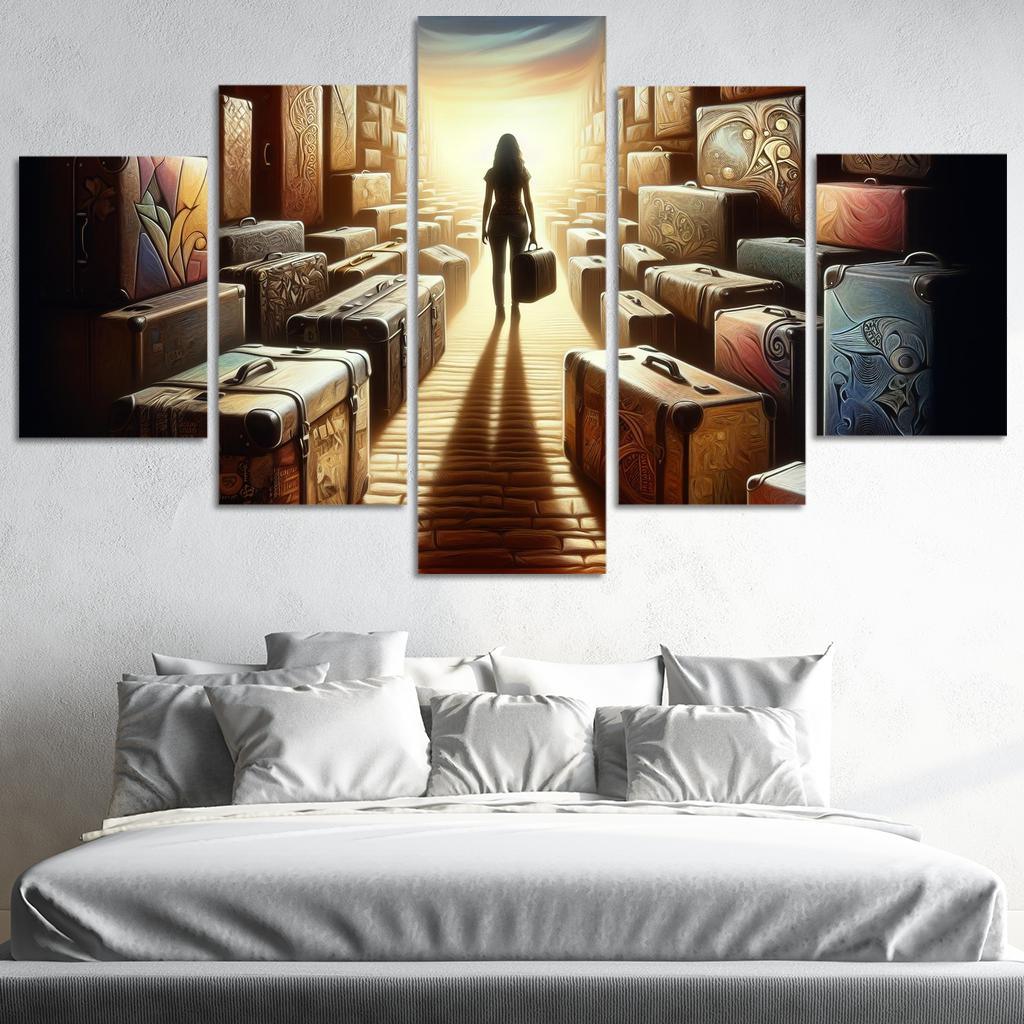 Voices Of Resilience The Refugee Experience Multi-panel Paintings