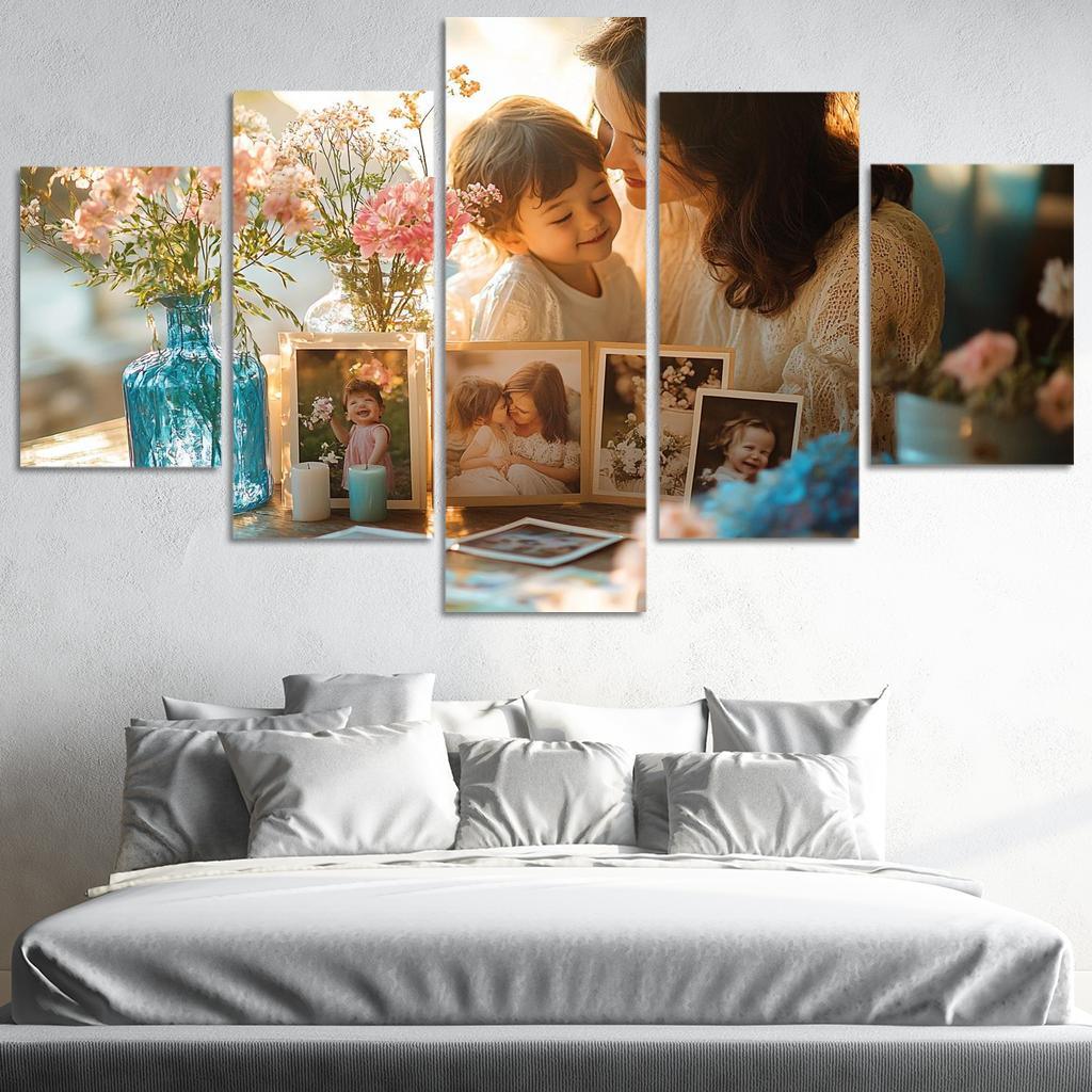 Timeless Love The Journey Of A Mother Canvas Paintings Frame