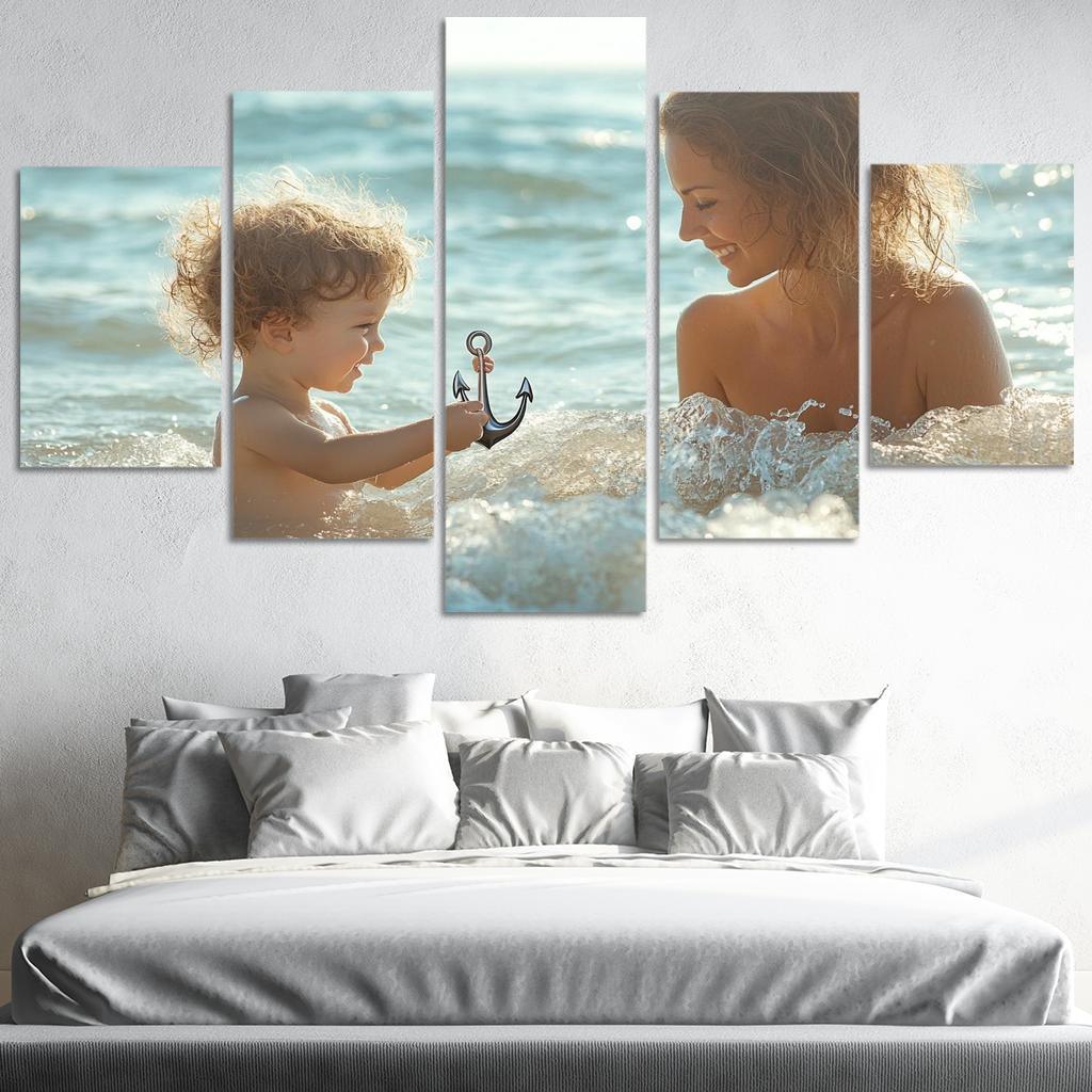 The Anchor Of Love A Mothers Steadfast Support One-piece Frames