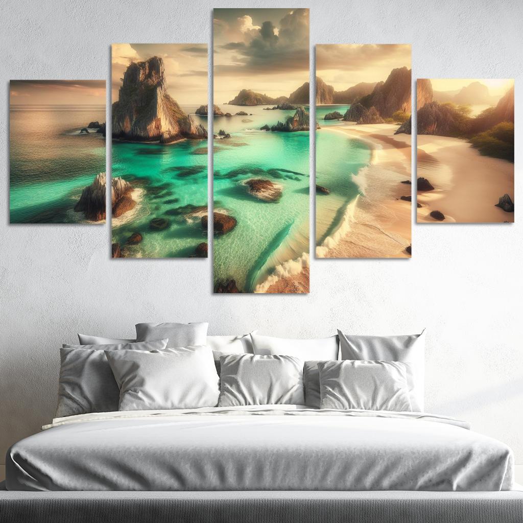 Crystal Shore An Art Lover's Escape Custom Paintings Frame