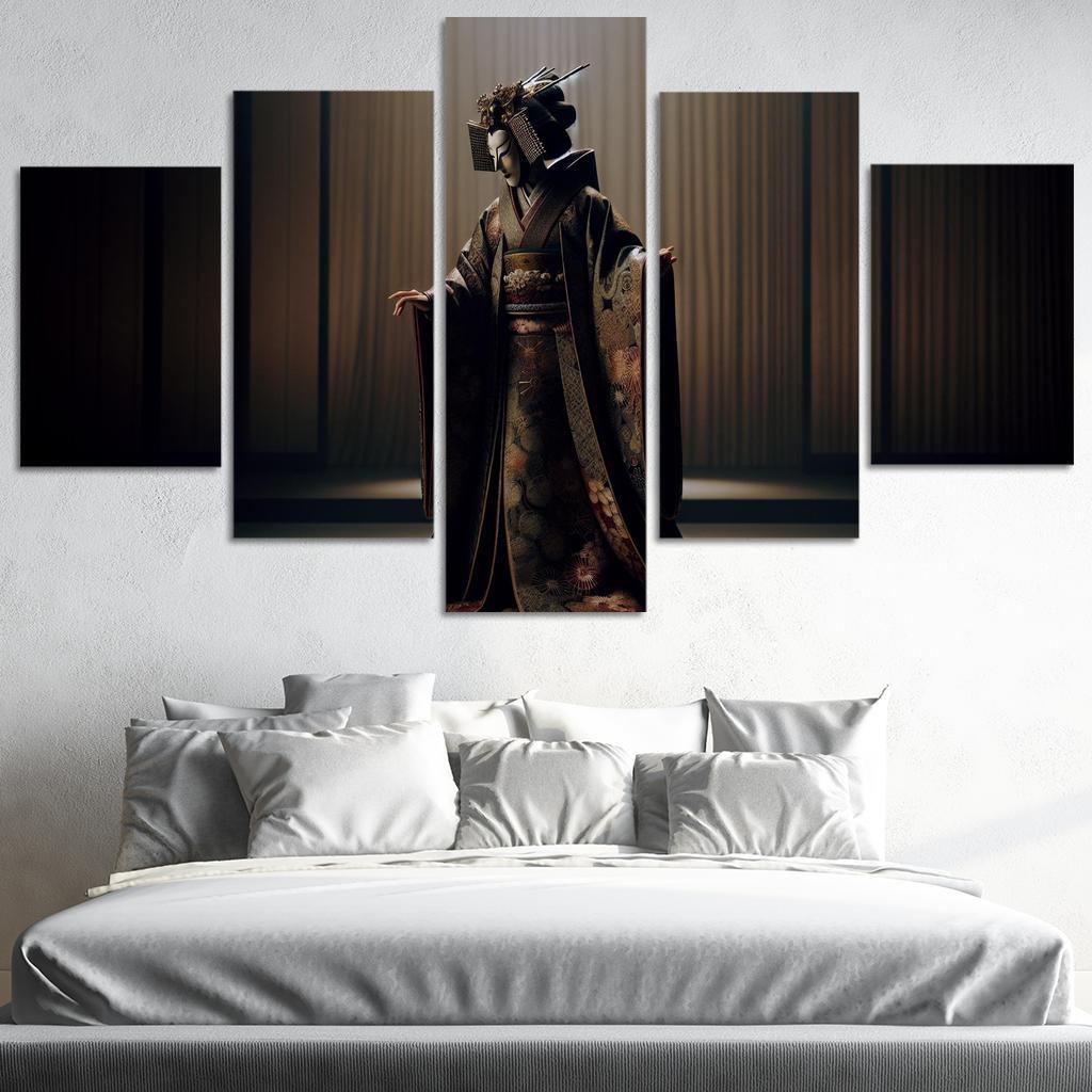 Noh The Classical Japanese Theatre Modern Paintings Frame