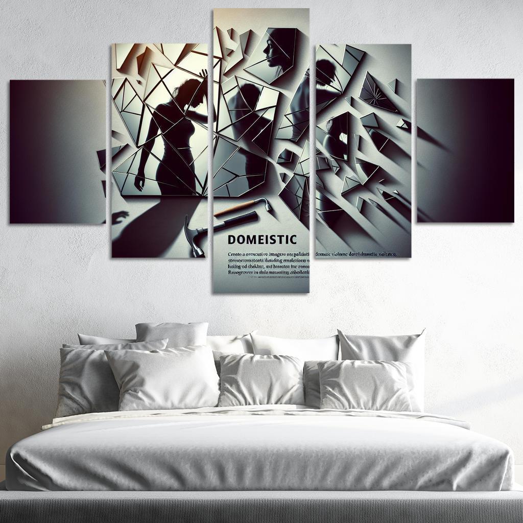 Silent Suffering Bringing Attention To Domestic Violence Art Trends